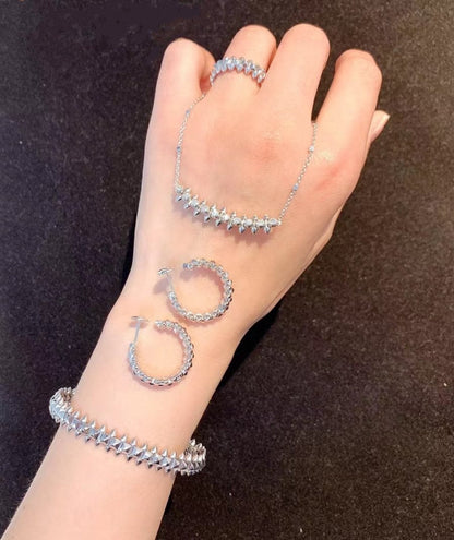 [Leaves]CLASH SILVER BRACELET