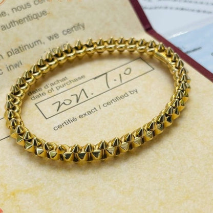[Leaves]CLASH GOLD BRACELET