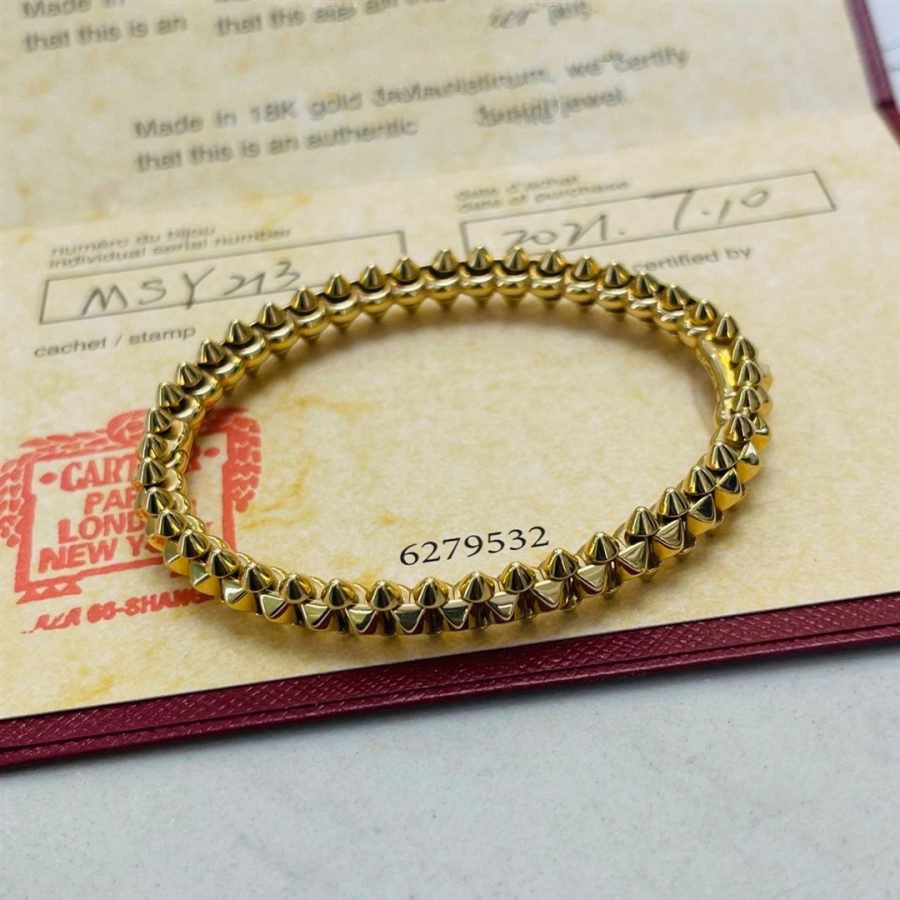 [Leaves]CLASH GOLD BRACELET