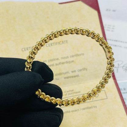 [Leaves]CLASH GOLD BRACELET