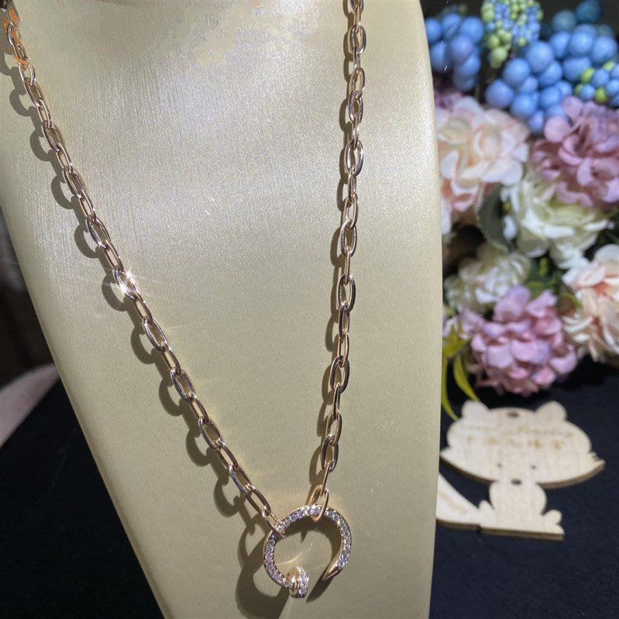 [Leaves]JUSTE NECKLACE DIAMONDS