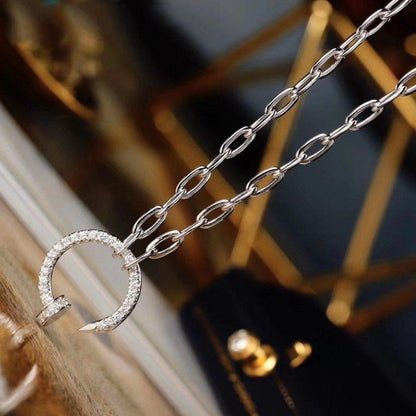 [Leaves]JUSTE NECKLACE DIAMONDS
