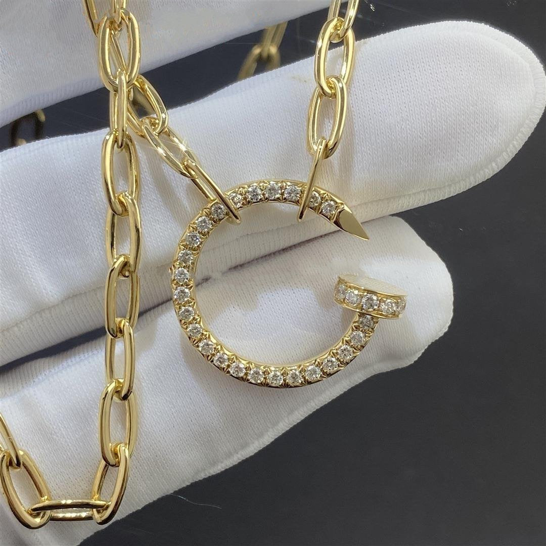 [Leaves]JUSTE NECKLACE DIAMONDS