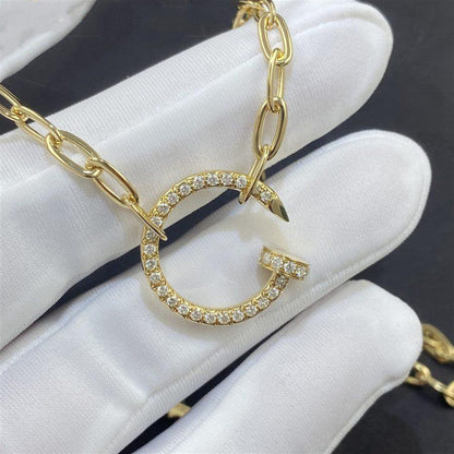[Leaves]JUSTE NECKLACE DIAMONDS