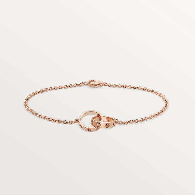 [Leaves]LOVE BRACELET DOUBLE RING
