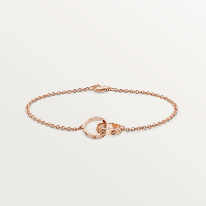 [Leaves]LOVE BRACELET DOUBLE RING