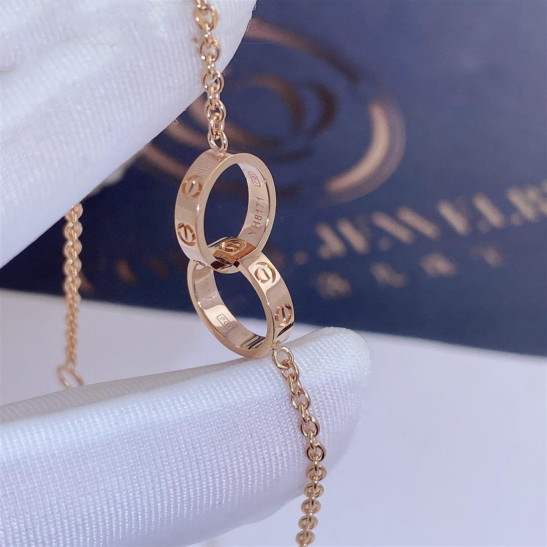 [Leaves]LOVE BRACELET DOUBLE RING