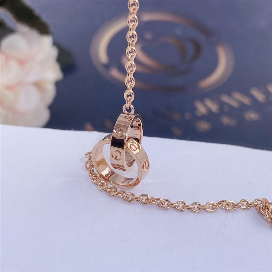 [Leaves]LOVE BRACELET DOUBLE RING