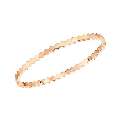 [Leaves]BEE LOVE ROSE GOLD BRACELET
