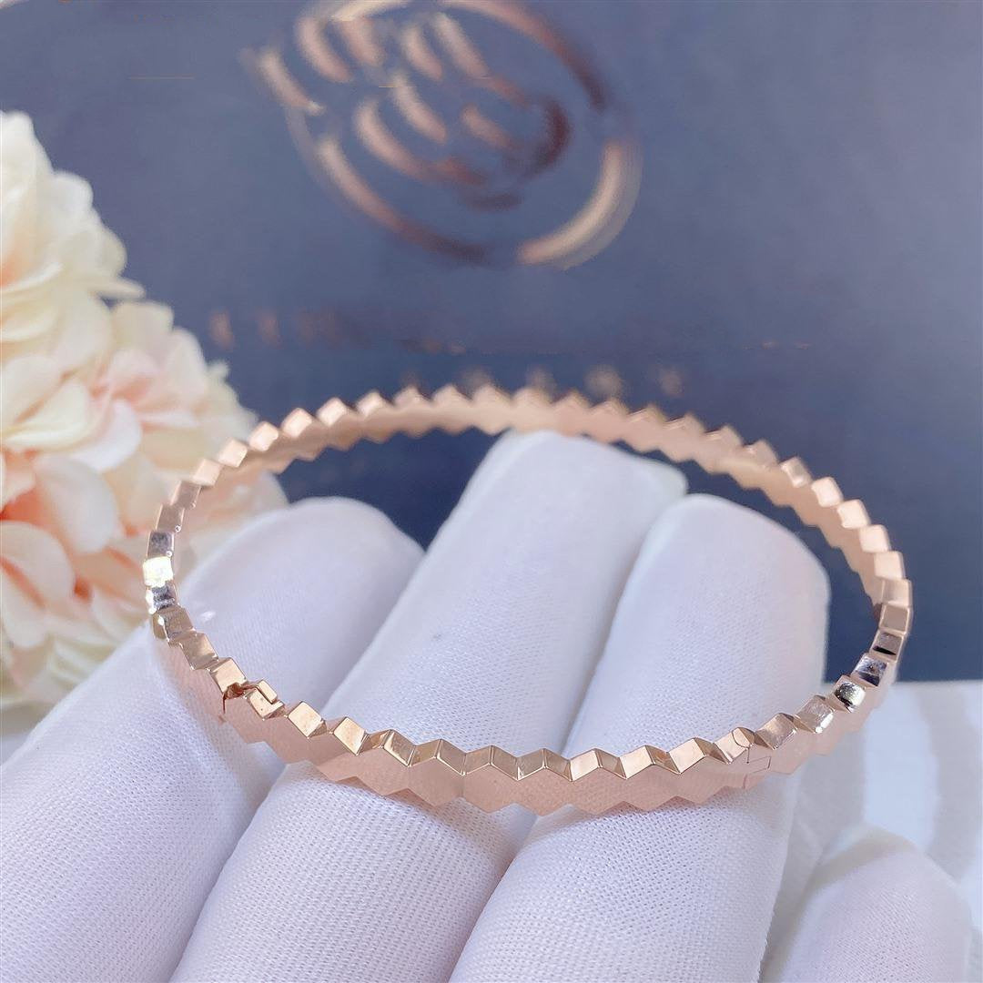 [Leaves]BEE LOVE ROSE GOLD BRACELET