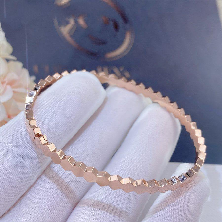 [Leaves]BEE LOVE ROSE GOLD BRACELET
