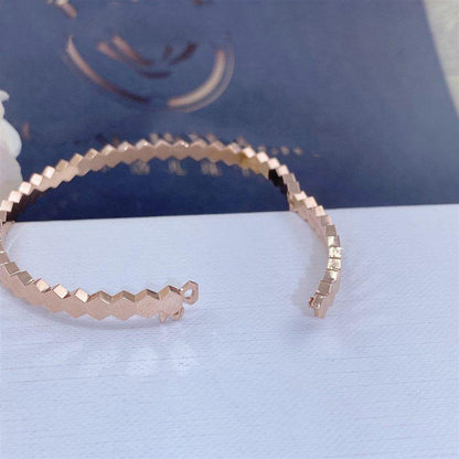 [Leaves]BEE LOVE ROSE GOLD BRACELET