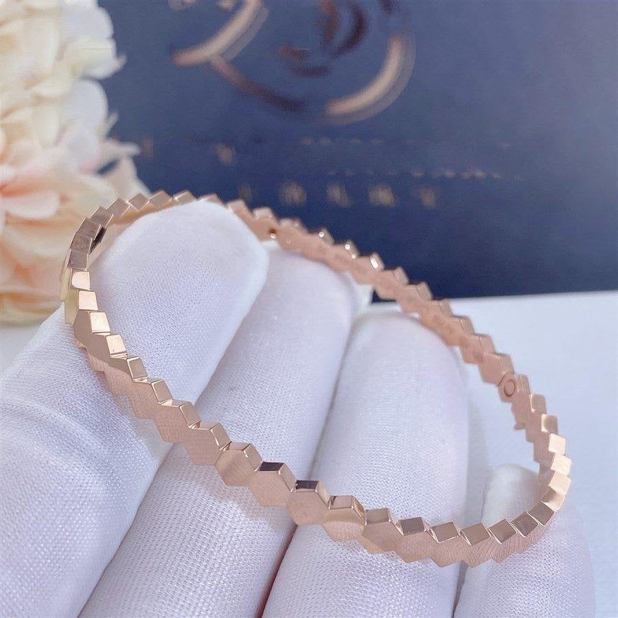 [Leaves]BEE LOVE ROSE GOLD BRACELET