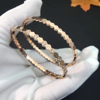 [Leaves]BEE LOVE SILVER DIAMOND BRACELET