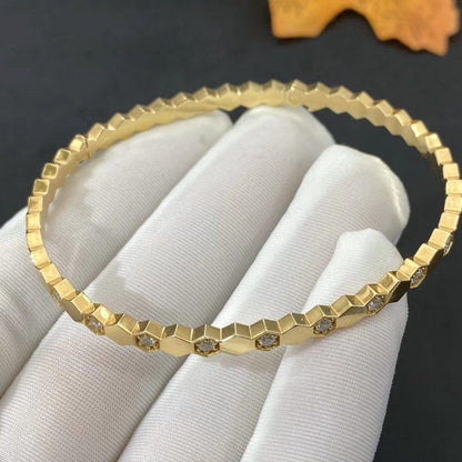 [Leaves]BEE LOVE GOLD DIAMOND BRACELET