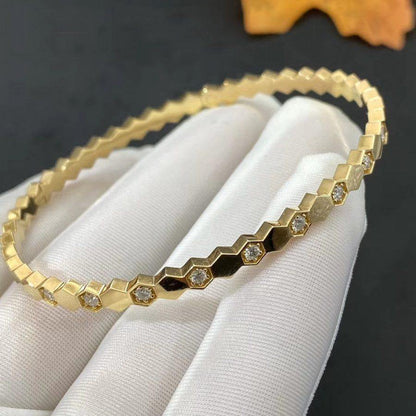 [Leaves]BEE LOVE GOLD DIAMOND BRACELET