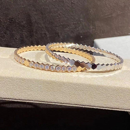 [Leaves]BEE LOVE GOLD BRACELET FULL DIAMOND