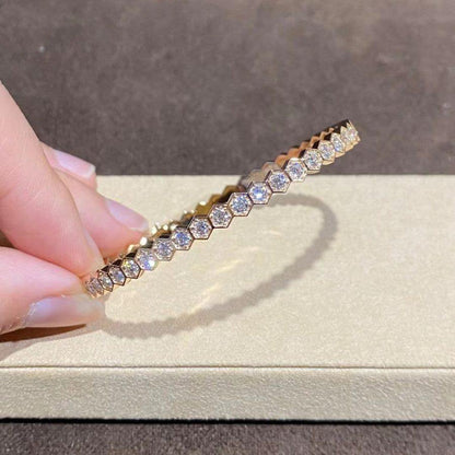 [Leaves]BEE LOVE GOLD BRACELET FULL DIAMOND