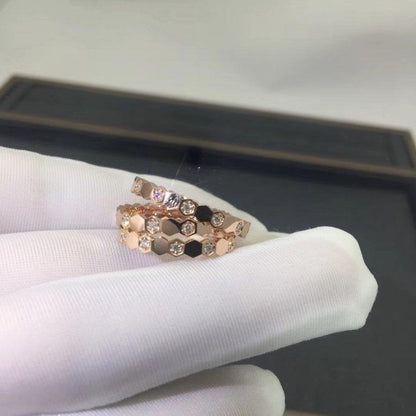 [Leaves]BEE LOVE RING ROSE GOLD DIAMOND