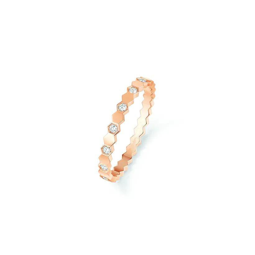 [Leaves]BEE LOVE RING ROSE GOLD DIAMOND