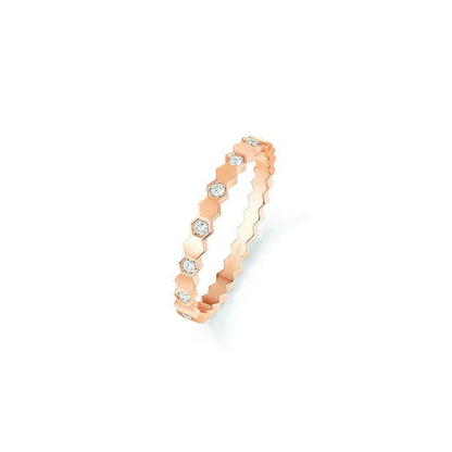 [Leaves]BEE LOVE RING ROSE GOLD DIAMOND