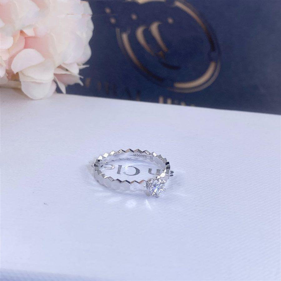 [Leaves]BEE LOVE RING SILVER 1 DIAMOND