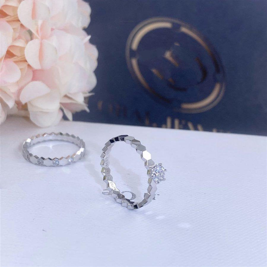 [Leaves]BEE LOVE RING SILVER 1 DIAMOND