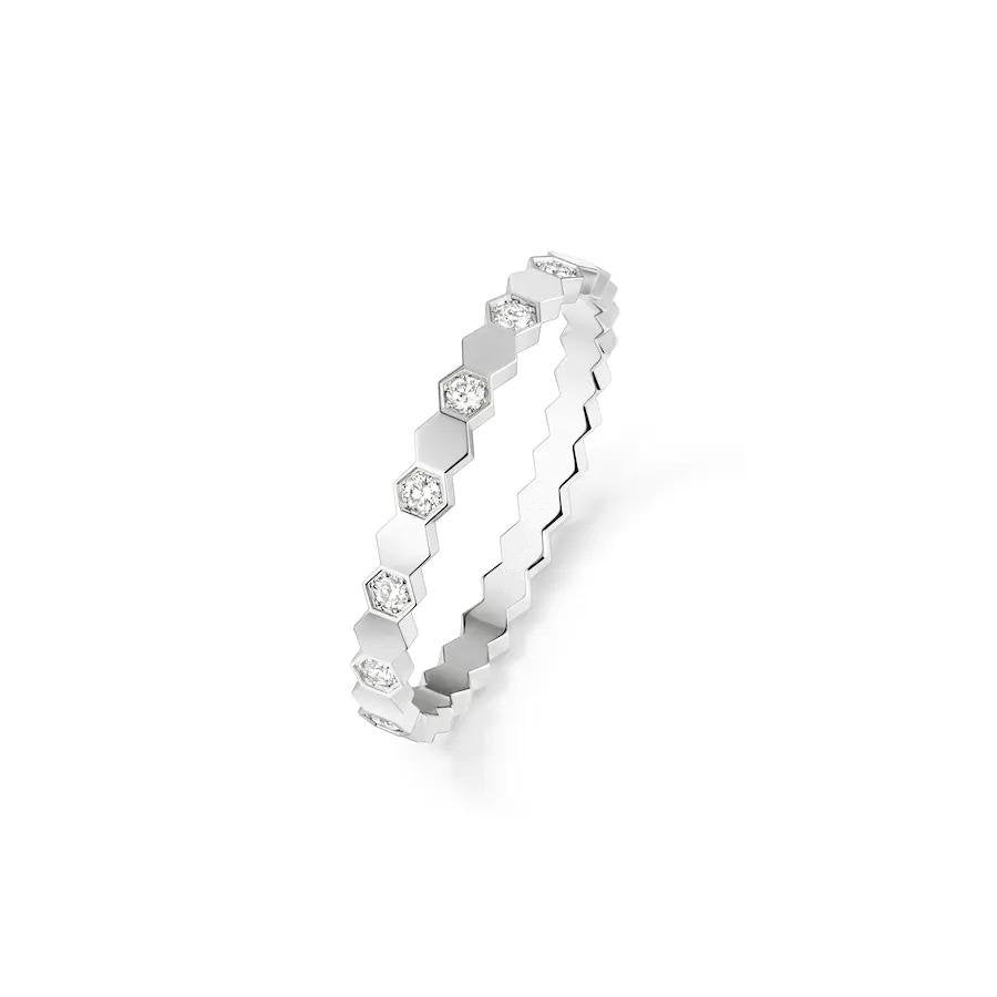 [Leaves]BEE LOVE RING SILVER DIAMOND