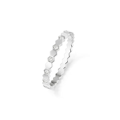 [Leaves]BEE LOVE RING SILVER DIAMOND