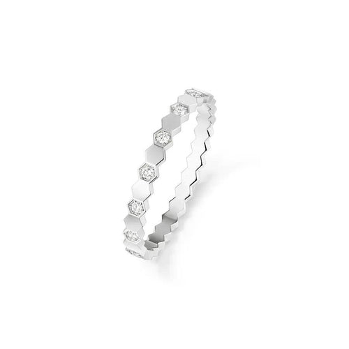 [Leaves]BEE LOVE RING SILVER DIAMOND