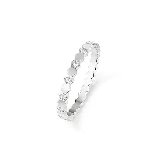 [Leaves]BEE LOVE RING SILVER DIAMOND