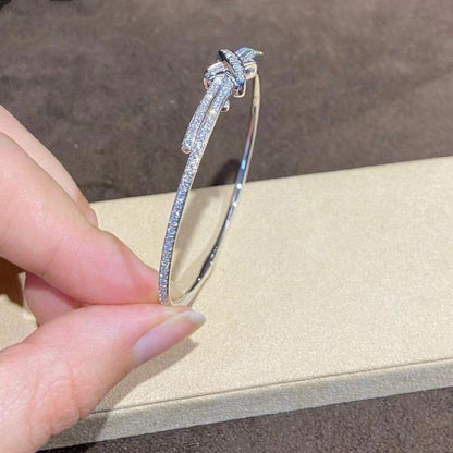 [Leaves]JEUX DE BRACELET DIAMONDS SILVER