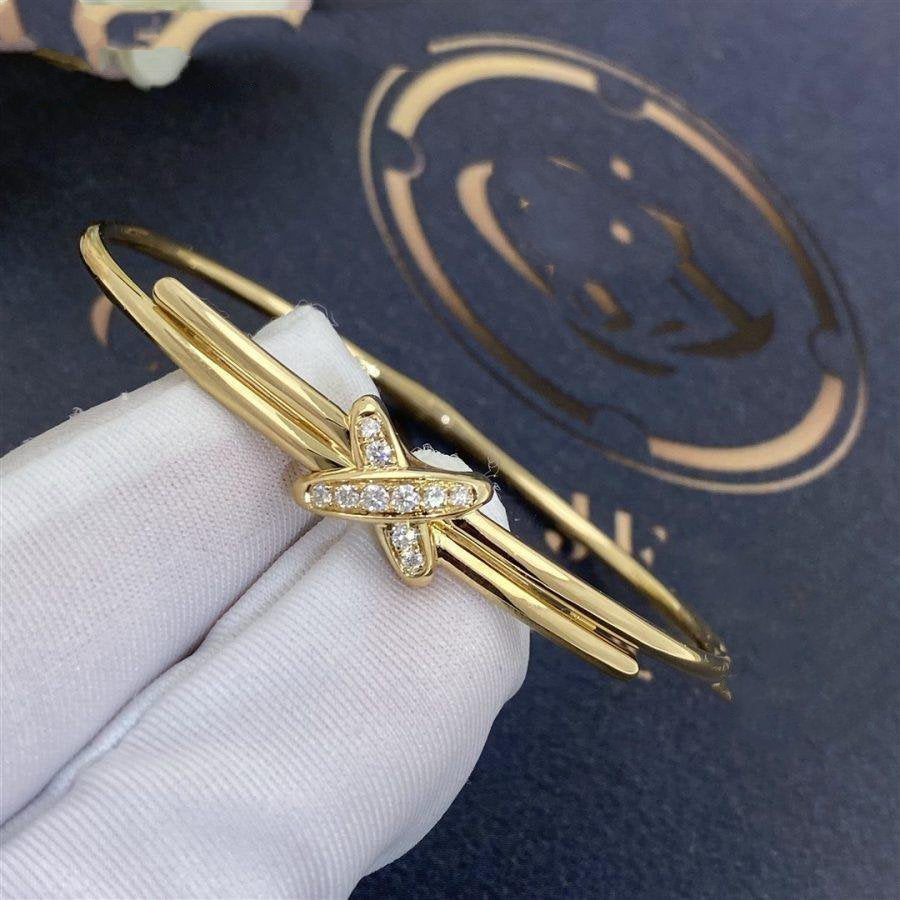 [Leaves]JEUX DE BRACELET GOLD DIAMONDS