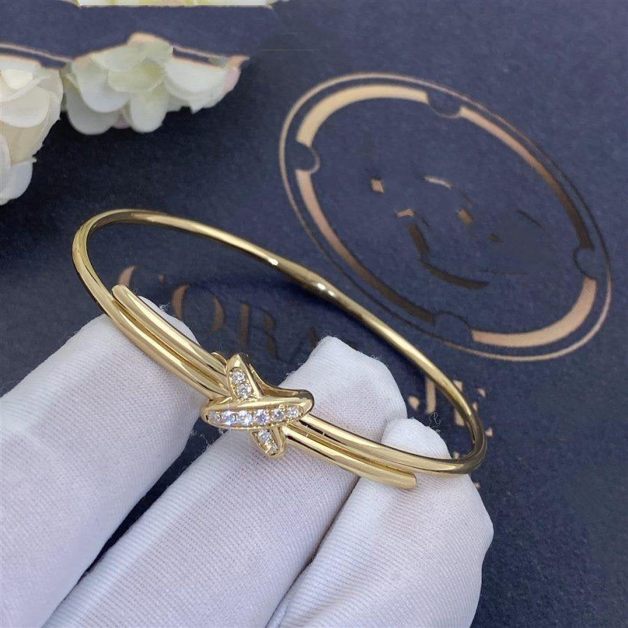 [Leaves]JEUX DE BRACELET GOLD DIAMONDS
