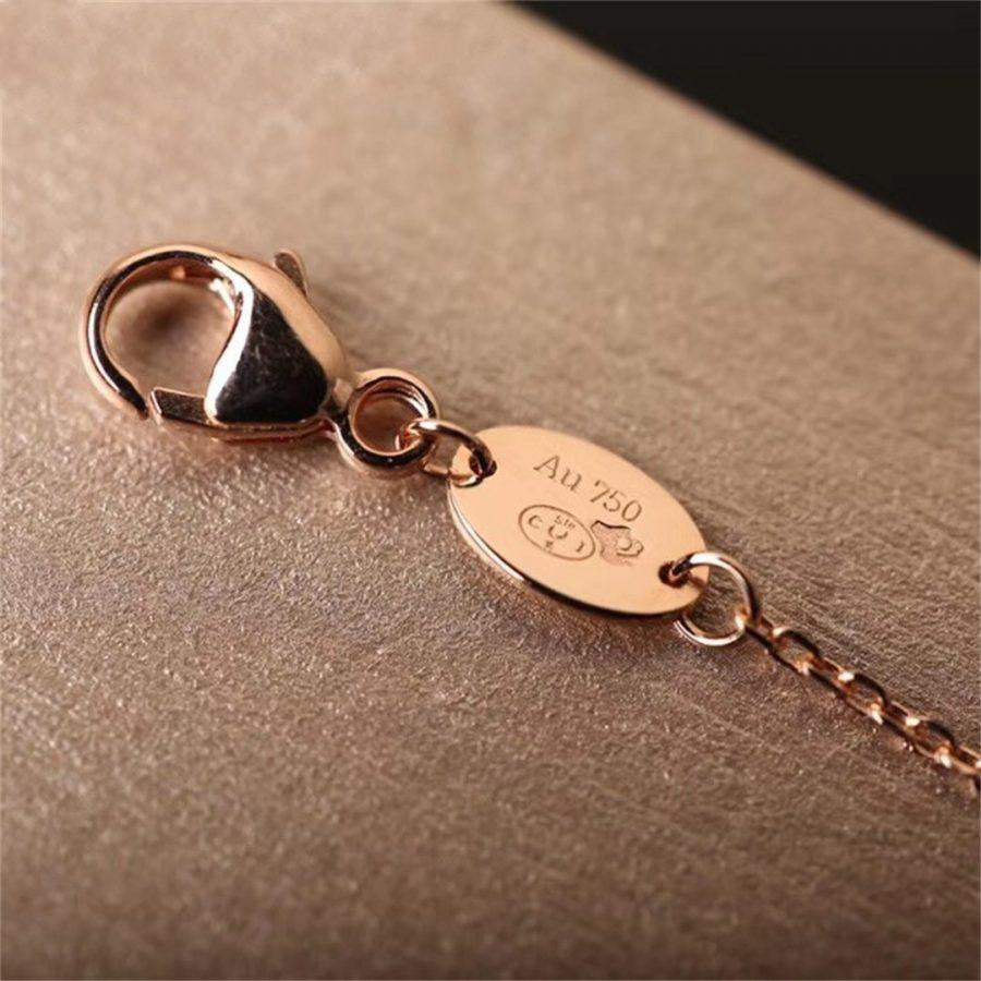 [Leaves]Hollow Design Four-Leaf Clover Flower Shape Ring