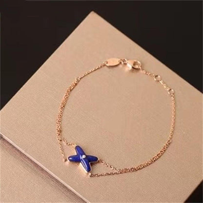 [Leaves]Hollow Design Four-Leaf Clover Flower Shape Ring
