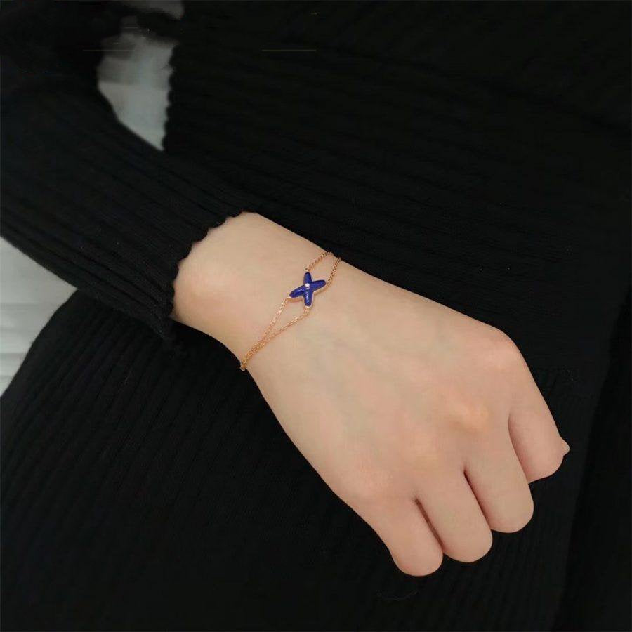 [Leaves]Hollow Design Four-Leaf Clover Flower Shape Ring