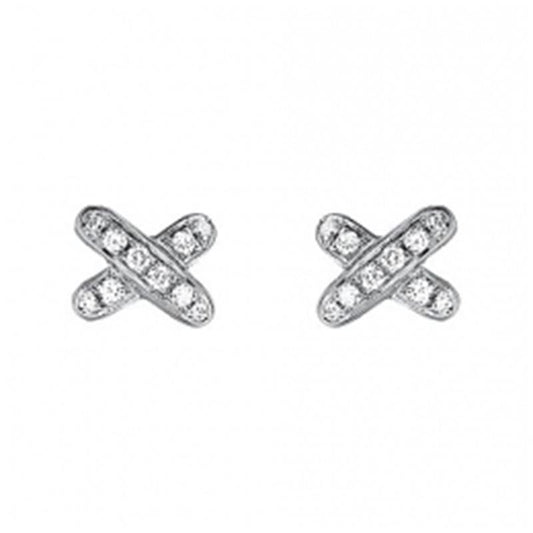 [Leaves]JEUX DE DIAMOND EARRINGS