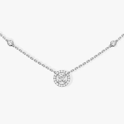 [Leaves]JOY PENDANT DIAMOND NECKLACE