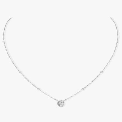 [Leaves]JOY PENDANT DIAMOND NECKLACE