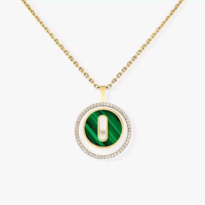 [Leaves]LUCKY MOVE DIAMOND NECKLACE