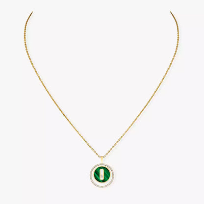 [Leaves]LUCKY MOVE DIAMOND NECKLACE