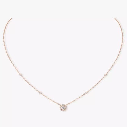 [Leaves]JOY PENDANT DIAMOND NECKLACE