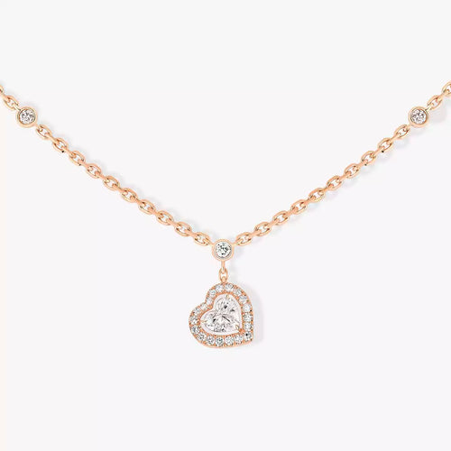 [Leaves]CLASSIC HEART PENDANT NECKLACE