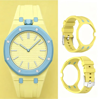 [Leaves]ROYAL OAK POP EXCLUSIVE RUBBER STRAP