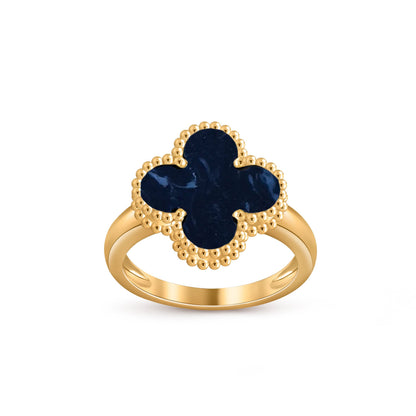 [Leaves]LUCKY CLOVER VINTAGE GOLD RING COLLECTION
