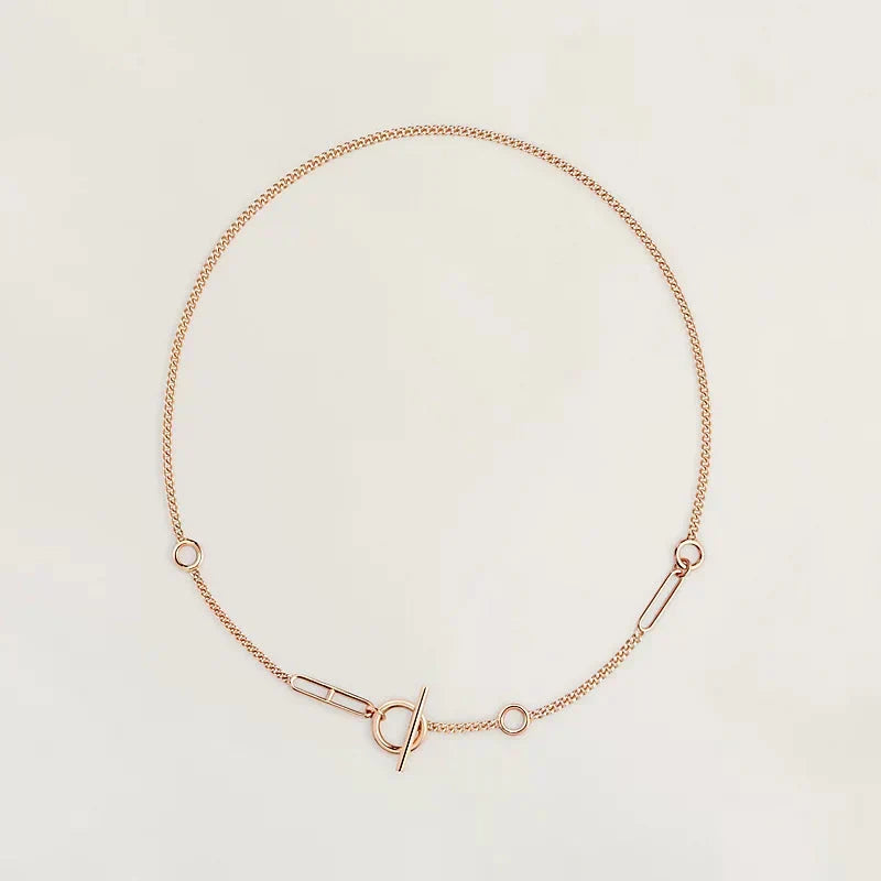 [Leaves]HM STERLING CHAINE D'ANCRE HEART