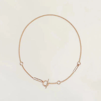 [Leaves]HM STERLING CHAINE D'ANCRE HEART