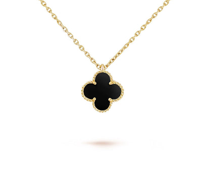 [Leaves]9.5MM MINI CLOVER PENDANT NECKLACE COLLECTION