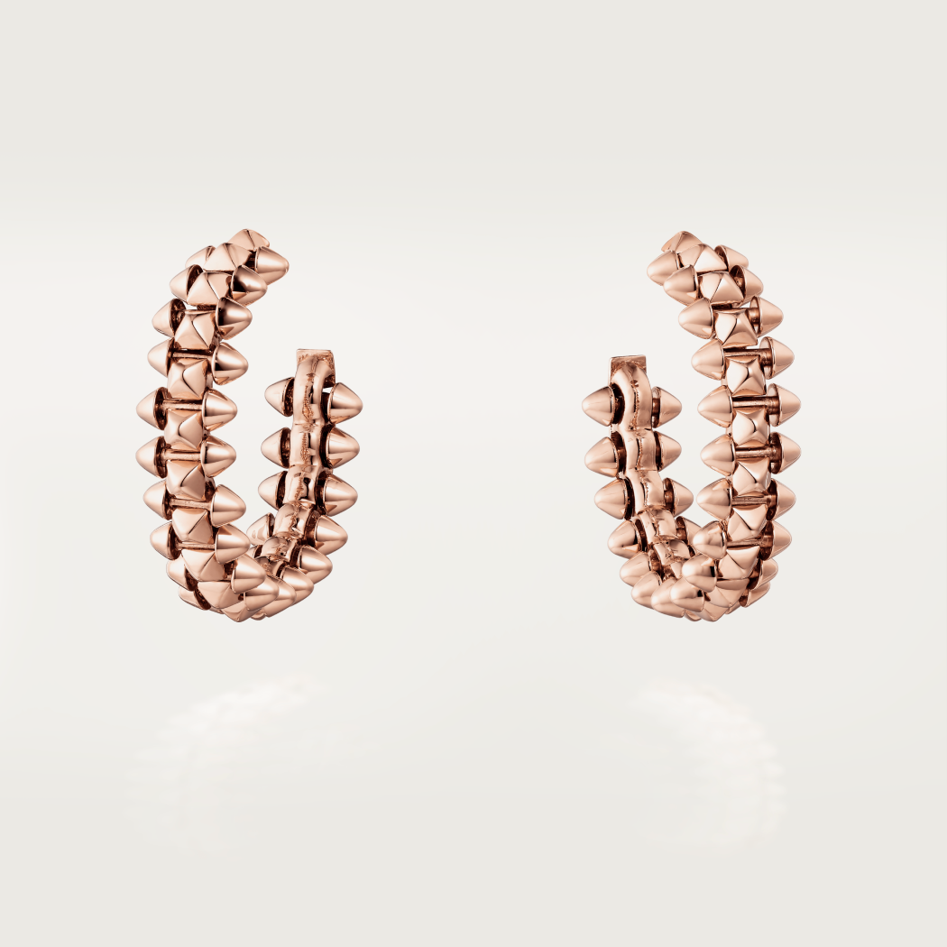 [Leaves]CLASH SMALL HOOP EARRINGS
